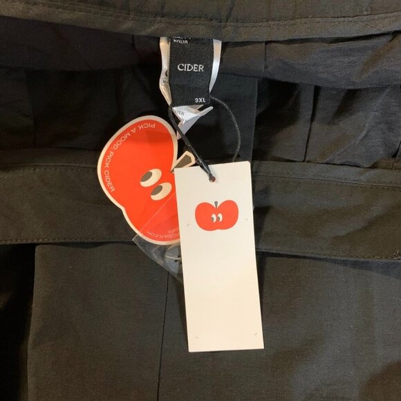 Cider Women's Pleated Front Midi‎ Belted Slowing Skirt Size 3XL NWT - Picture 7 of 13